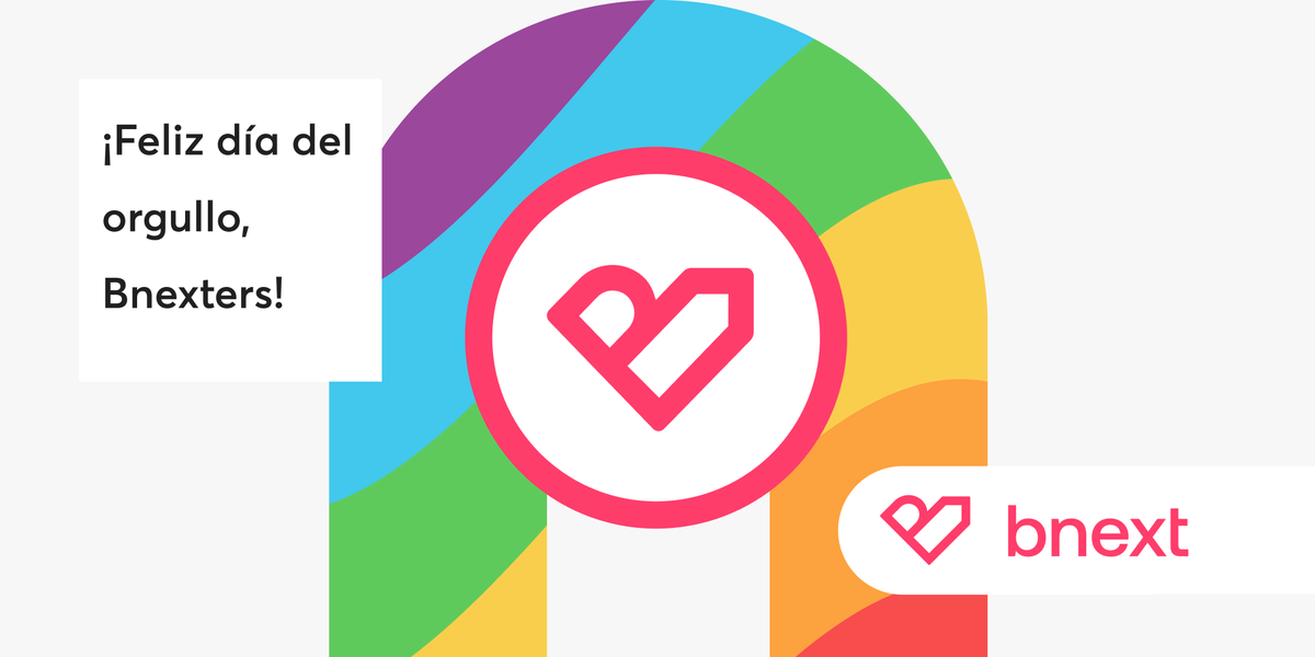🌈 En Bnext creemos en un mundo donde cada persona pueda brillar siendo quien realmente es ¡Feliz Día del Orgullo! ❤️

#Orgullo2025