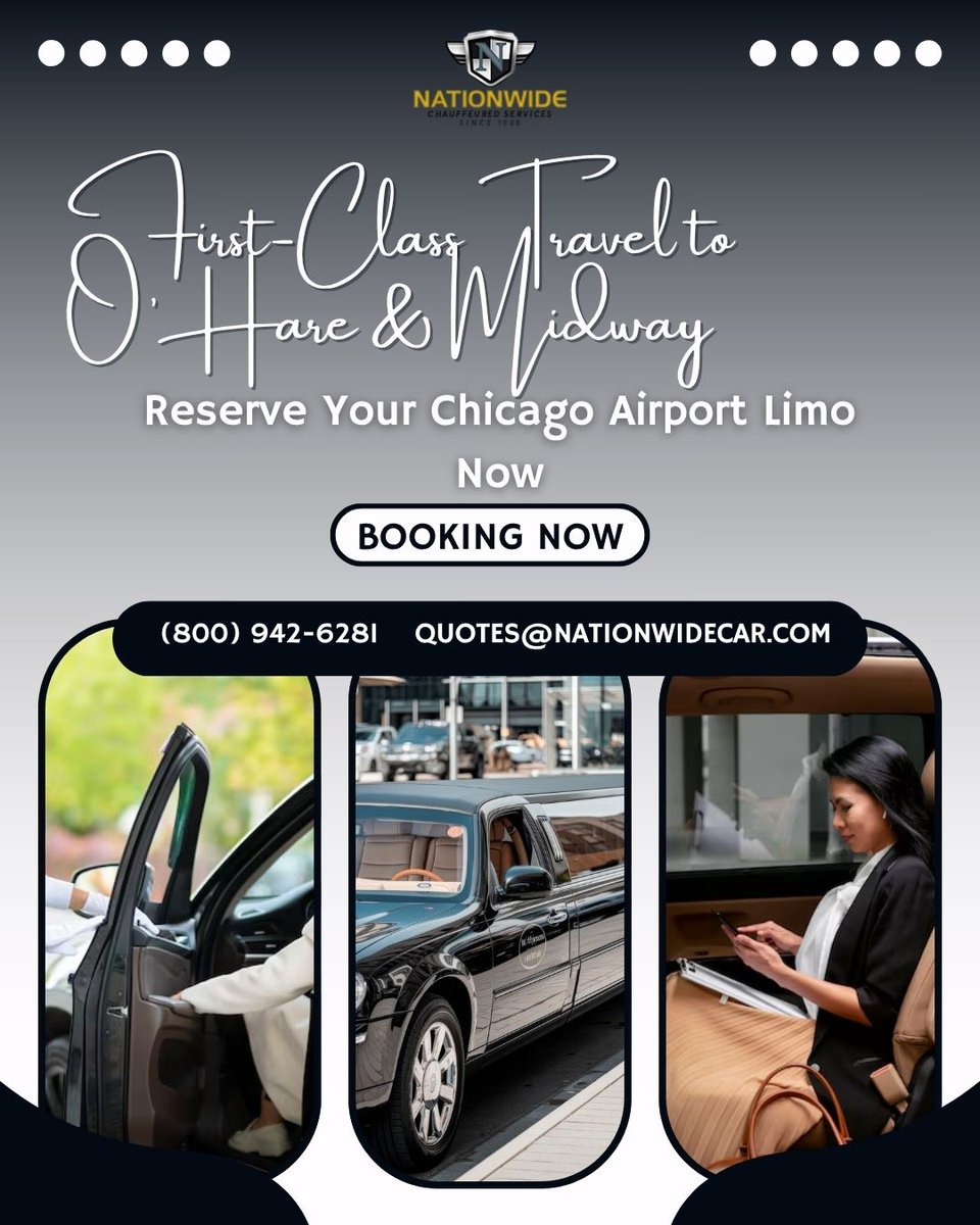 nationwidecar20's tweet image. Skip the stress and ride in style!
📞(800) 942-6281|✉️quotes@nationwidecar.com
Visit: bit.ly/3BHYZZe
#CheapPartyBusNearMe #CheapPartyBusRentalNearMe #CheapPartyBuses #CheapPartyBusesInChicago #CheapTownCarServiceToLax #ChicagoLimoRentalPrices #ChicagoLimousineRental