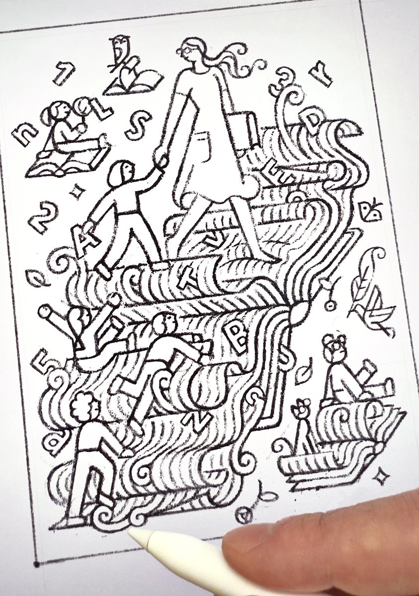 ✏️📖✨WIP  

#draw #sketch #drawing #Procreate #illustration #lineart #art