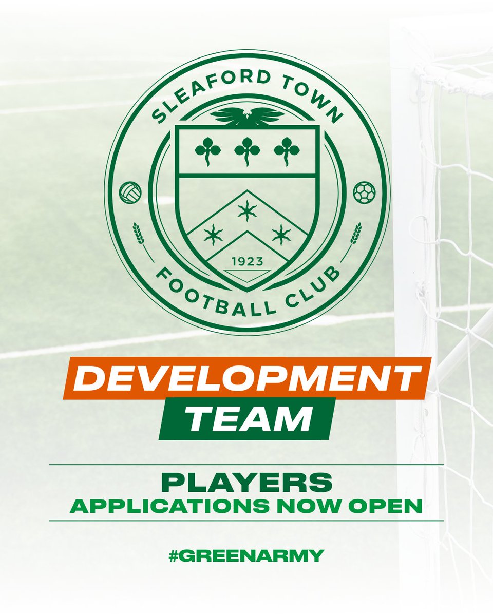 Sleaford Town F.C. (@sleafordtownfc) on Twitter photo 🚨 Player recruitment opportunity | <a href="/SleafordTownFC/">Sleaford Town F.C.</a> Development Team 🚨
Ready to elevate your game and join a project with a purpose. Step 7 Football with a direct pathway to Sleaford Town FC’s 1st Team.
Register your interest at the link: forms.gle/e4UWvdu9pTEWhb… 🚨 Player recruitment opportunity | <a href="/SleafordTownFC/">Sleaford Town F.C.</a> Development Team 🚨
Ready to elevate your game and join a project with a purpose. Step 7 Football with a direct pathway to Sleaford Town FC’s 1st Team.
Register your interest at the link: forms.gle/e4UWvdu9pTEWhb…