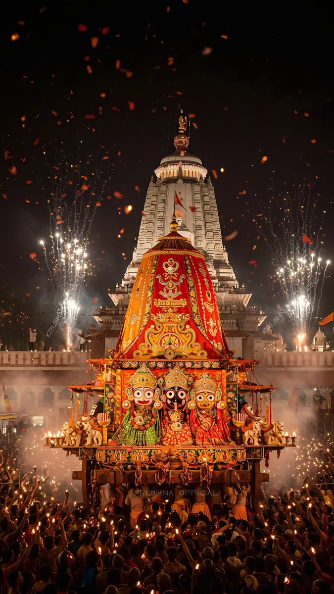 जय श्री जगन्नाथ प्रभु जी की 🙏🏻

शुभो #रथ_यात्रा 🙏🏻💫