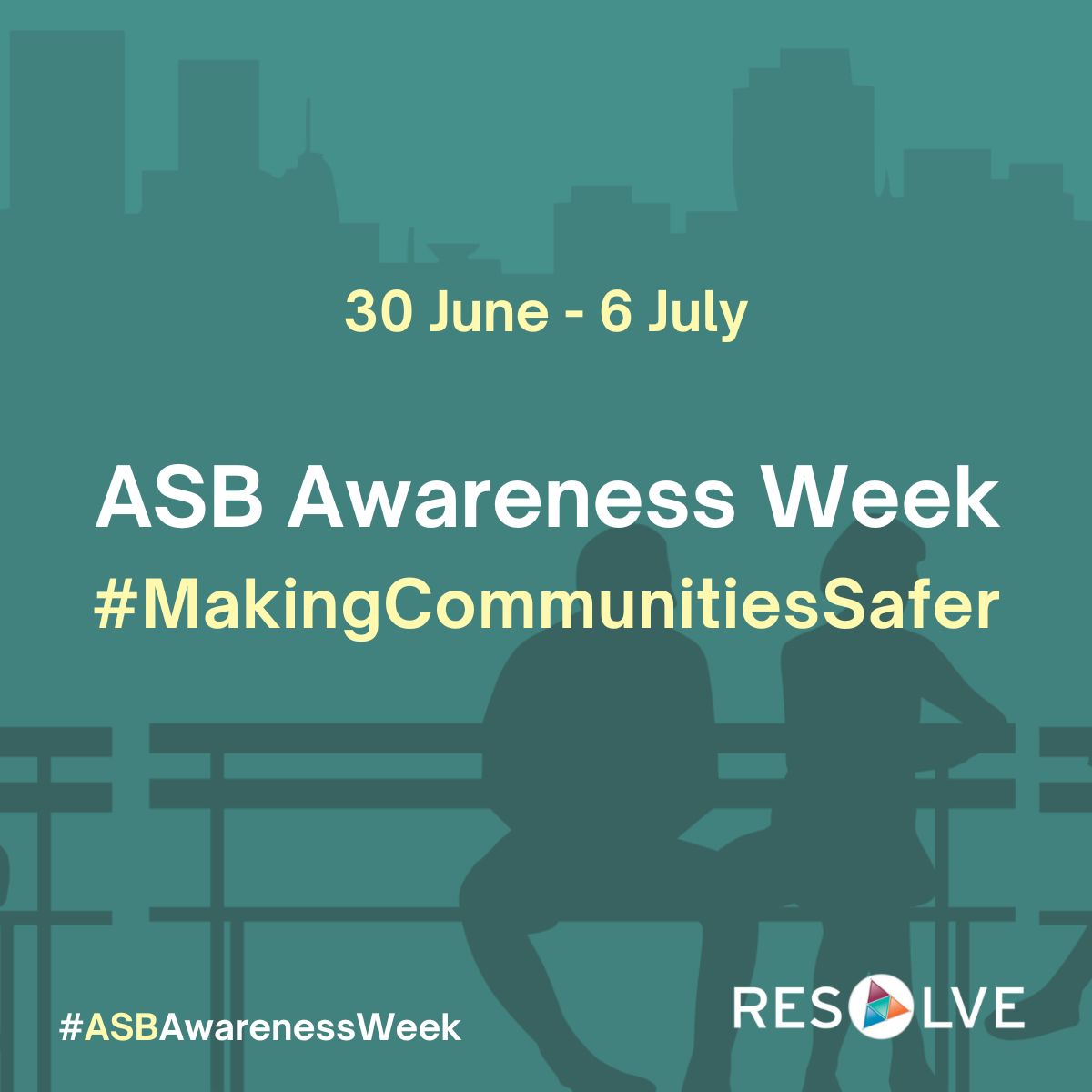 Today marks the start of the UK’s national ASB Awareness Week. Supported by HM Government, the Civil Service, all Police and Fire forces in the country, Historic England, and thousands of housing providers, local authorities and community groups. #MakingCommunitiesSafer