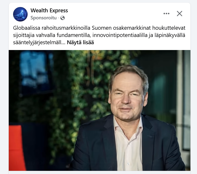 MarkoErola's tweet photo. @InvestmentTraps Nyt siellä on video, jossa puhut sujuvasti saksaa vai olisiko hollantia https://t.co/SJ8FYdGbdY