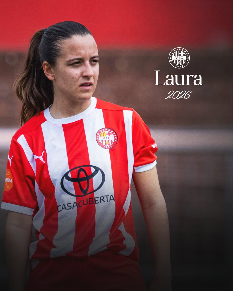 ❤️ 𝟐𝟎𝟐𝟔 🤍

Femení 'A' ✅

Clara Latorre, Estel Arcalís i Laura Maneja ✍️

#SomUEVic 🔴⚪