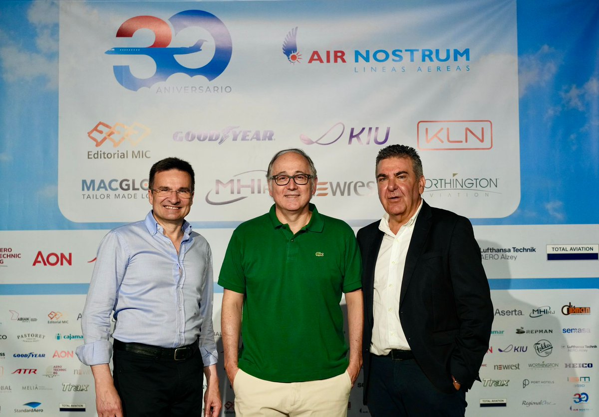 Iberia (@iberia) on Twitter photo Hoy queremos felicitar a todos nuestros compañeros de <a href="/AirNostrumLAM/">AIR NOSTRUM L.A.M.</a> por sus 30 años surcando los cielos. Su labor es fundamental para Iberia: desempeñan un papel clave en nuestra operativa, realizando vuelos regionales que conectan diariamente numerosas ciudades españolas y Hoy queremos felicitar a todos nuestros compañeros de <a href="/AirNostrumLAM/">AIR NOSTRUM L.A.M.</a> por sus 30 años surcando los cielos. Su labor es fundamental para Iberia: desempeñan un papel clave en nuestra operativa, realizando vuelos regionales que conectan diariamente numerosas ciudades españolas y