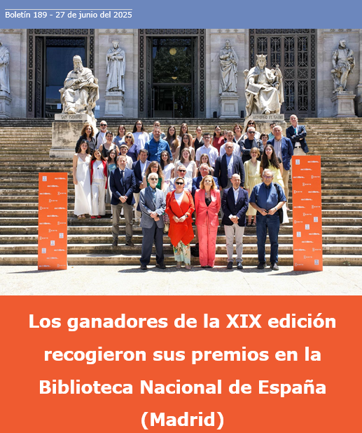 CEDRO (@cedroenlinea) on Twitter photo 👩🔬🧑🏫Los y las #jóvenesinvestigadores de #ESO y #Bachillerato ganadores de #EsdeLibro recibieron ayer su premio en la <a href="/BNE_biblioteca/">Biblioteca Nacional de España</a>.
¡Enhorabuena a los equipos premiados! 👏
👉Mira el boletín que hemos publicado hoy esdelibro.es/otros/boletin
Apoyan <a href="/culturagob/">Ministerio de Cultura</a> y <a href="/CulturaCMadrid/">Cultura▪️Comunidad de Madrid</a> 👩🔬🧑🏫Los y las #jóvenesinvestigadores de #ESO y #Bachillerato ganadores de #EsdeLibro recibieron ayer su premio en la <a href="/BNE_biblioteca/">Biblioteca Nacional de España</a>.
¡Enhorabuena a los equipos premiados! 👏
👉Mira el boletín que hemos publicado hoy esdelibro.es/otros/boletin
Apoyan <a href="/culturagob/">Ministerio de Cultura</a> y <a href="/CulturaCMadrid/">Cultura▪️Comunidad de Madrid</a>