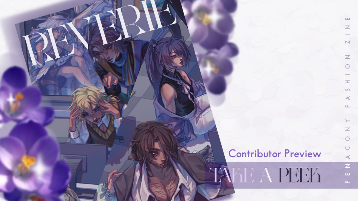 Reverie: A Penacony Fashion Zine-PROJECT COMPLET# tweet media