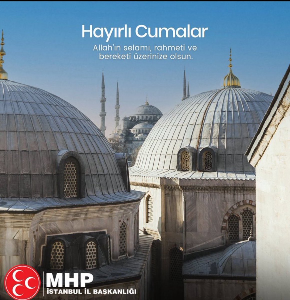 Allah'ın rahmeti ve bereketi üzerinize olsun.
#HayırlıCumalar