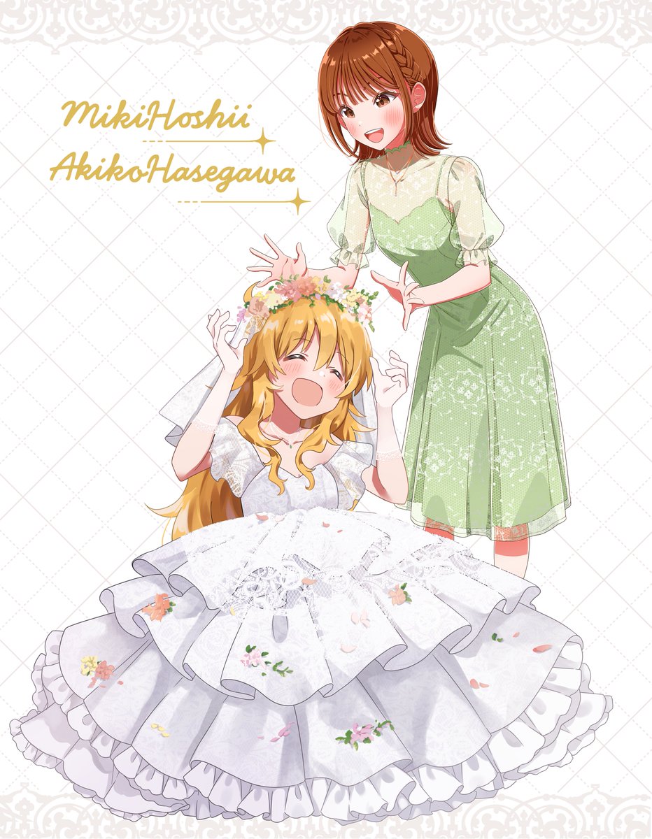 imas_ll_'s tweet image. ✦ イラスト公開 ✦
NEI 美希&アッキーフラスタのイラストが完成しました!
#星井美希
#アイマス765単独NEI
#NEIフラスタ