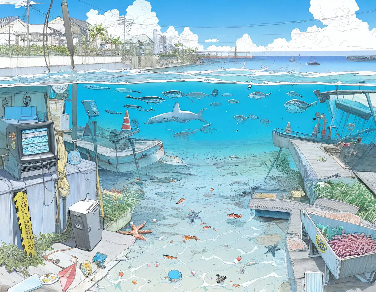 NetaArt_AI's tweet photo. 🐚 A glimpse of our oceans — filled with life, and with what we’ve left behind.
Created by one of our users with Neta AI.
🔗 https://t.co/1mtALDN0fo
#NetaArt #AIart #OceanCrisis #GenerativeAI #PromptToImage https://t.co/Kvk5KMyvYn