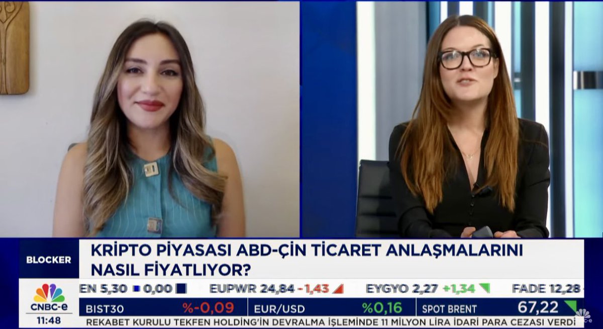 #altcoin piyasası düşüş trendinde! #Bitcoin ise 106.000 seviyesinin üzerindeki hakimiyetini korumaya çalışıyor. 

Son gelişmeleri ve ETH, SOL, XRP’de öne çıkan seviyeleri CNBC’-e ‘de konuştuk👀

youtu.be/tu3purHZkh0?si…