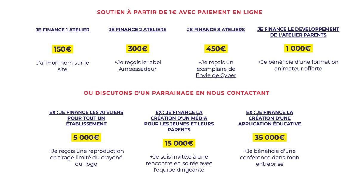 leHACK (@_lehack_) on Twitter photo 🇬🇧 ❤️ Help fund cyber awareness for 850 middle schoolers!
Support <a href="/ISSA_France/">LUMÉRIQUE par ISSA France</a> at #leHACK: drop by the #Asso space & stick your “JeSuisLumérique” badge on the balloon 🎈
Every donation matters!
#solidarity #cybersecurity #leHACK 🇬🇧 ❤️ Help fund cyber awareness for 850 middle schoolers!
Support <a href="/ISSA_France/">LUMÉRIQUE par ISSA France</a> at #leHACK: drop by the #Asso space & stick your “JeSuisLumérique” badge on the balloon 🎈
Every donation matters!
#solidarity #cybersecurity #leHACK
