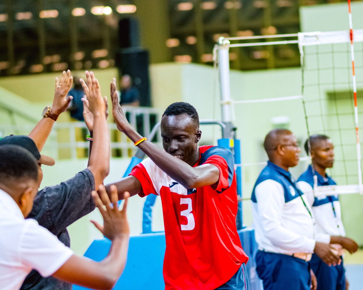 Official: South Sudan’s right attacker Thon Maker Magembo has extended his contract with Rwanda-based REG VC for another two years. 

#RedPepper Joined REG🔴 in November 2023 from Uganda’s Sport-S VC. 

Since then, he has won 3 trophies with the club: Memorial Rutsindura, KAVC,