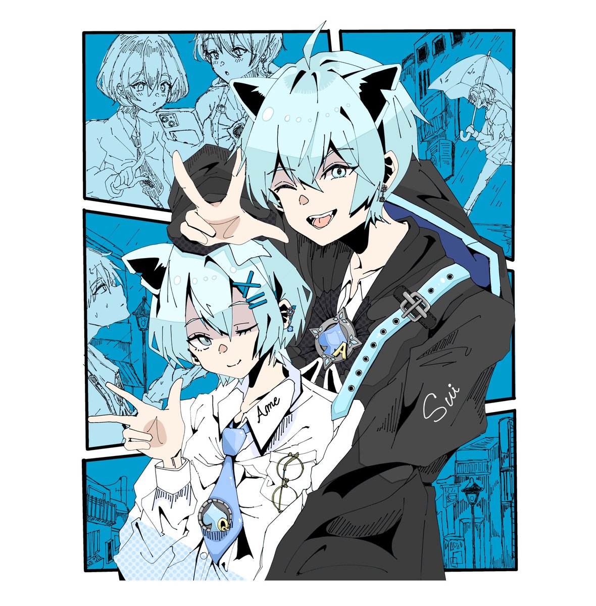 雨音水(あまねすい)③ tweet media