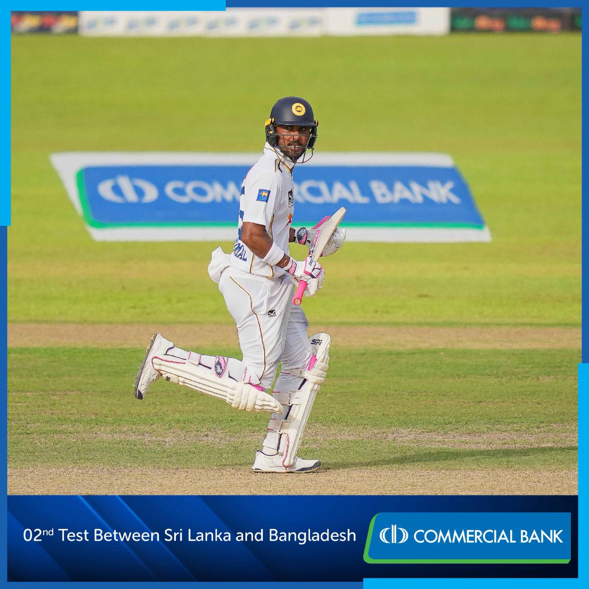 ComBank_LK's tweet photo. Highlights from the 2nd Test between Sri Lanka and Bangladesh ! ComBank joins as associate sponsor to support the spirit of cricket and unforgettable moments on the field.
#ComBank #SLvsBAN https://t.co/lMGjiGSvFx