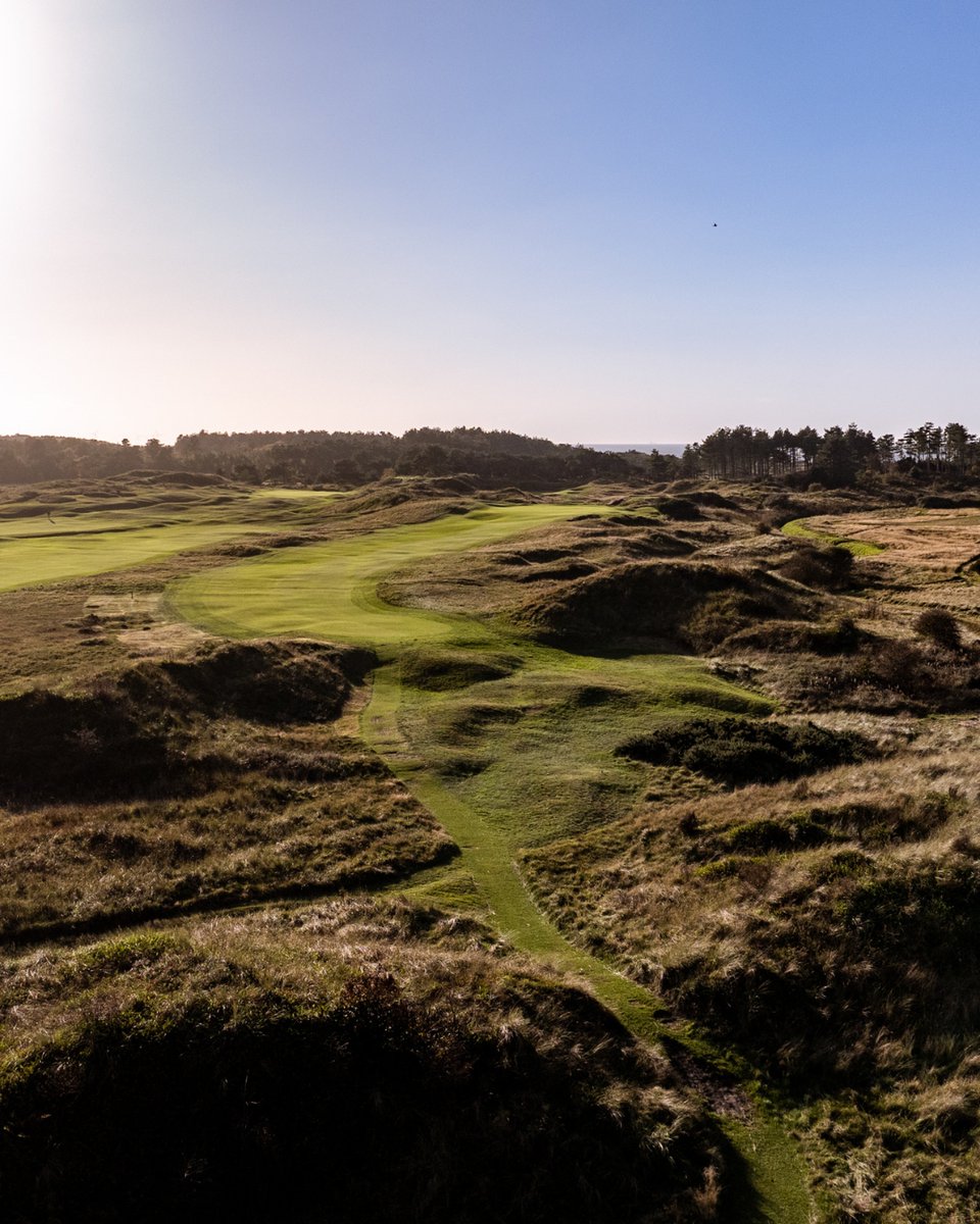 The bunkerless 11th sits beautifully in the dunes — a hole that was definitely discovered, not built.