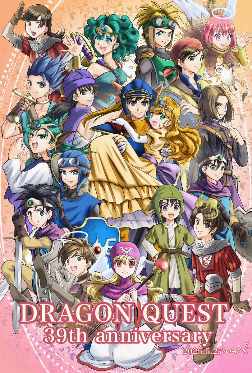 yukiami_DQ's tweet image. #2025年自分が選ぶ今年上半期の4枚
なかなか選べませんでしたが思いのままに描いたものを4枚。
下半期も自分の好きなように絵を描いていきたいです!