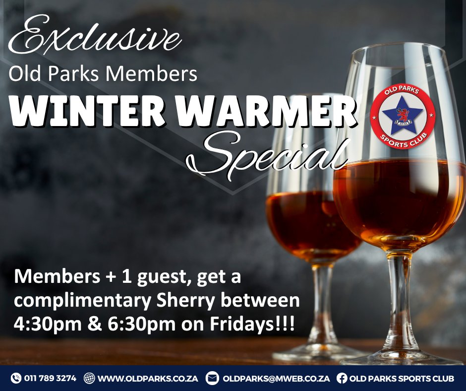 🔥 Beat the chill with a thrill at Old Parks!
Join us for live music, drink specials, and a splash of warming sherry that’ll melt the frost right off your weekend.
Good vibes. Great company. No winter blues in sight.
#fridaysatoldparks #livemusic #drinksspecials #weekendvibes