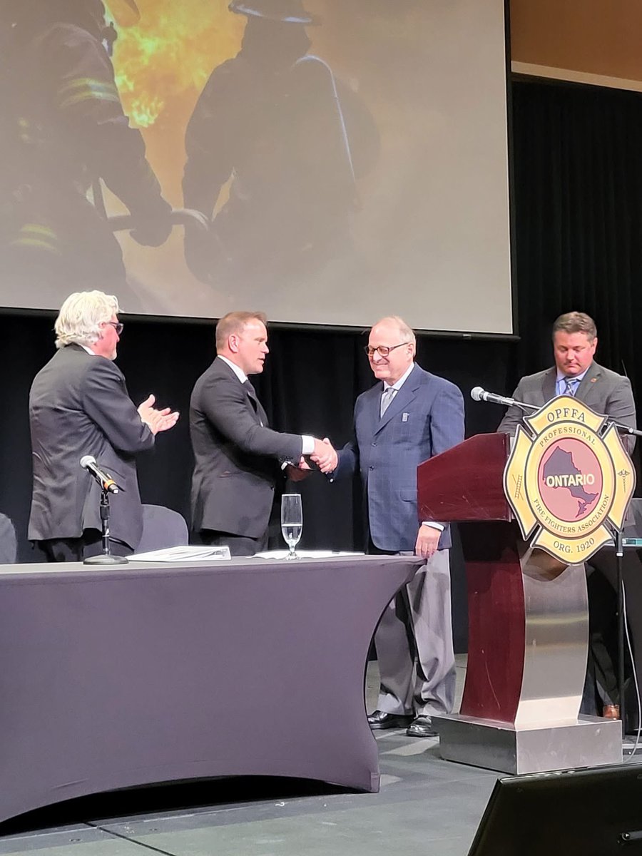 Peter Dyson (@peteedyson) on Twitter photo Honoured to receive the King Charles III Coronation Medal from ON SOLGEN <a href="/TeamKerzner/">Michael Kerzner</a> at the OPFFA Convention. Grateful for the recognition of the work we do on behalf of our members & communities. This honour is shared with all who serve. #IAFF Honoured to receive the King Charles III Coronation Medal from ON SOLGEN <a href="/TeamKerzner/">Michael Kerzner</a> at the OPFFA Convention. Grateful for the recognition of the work we do on behalf of our members & communities. This honour is shared with all who serve. #IAFF