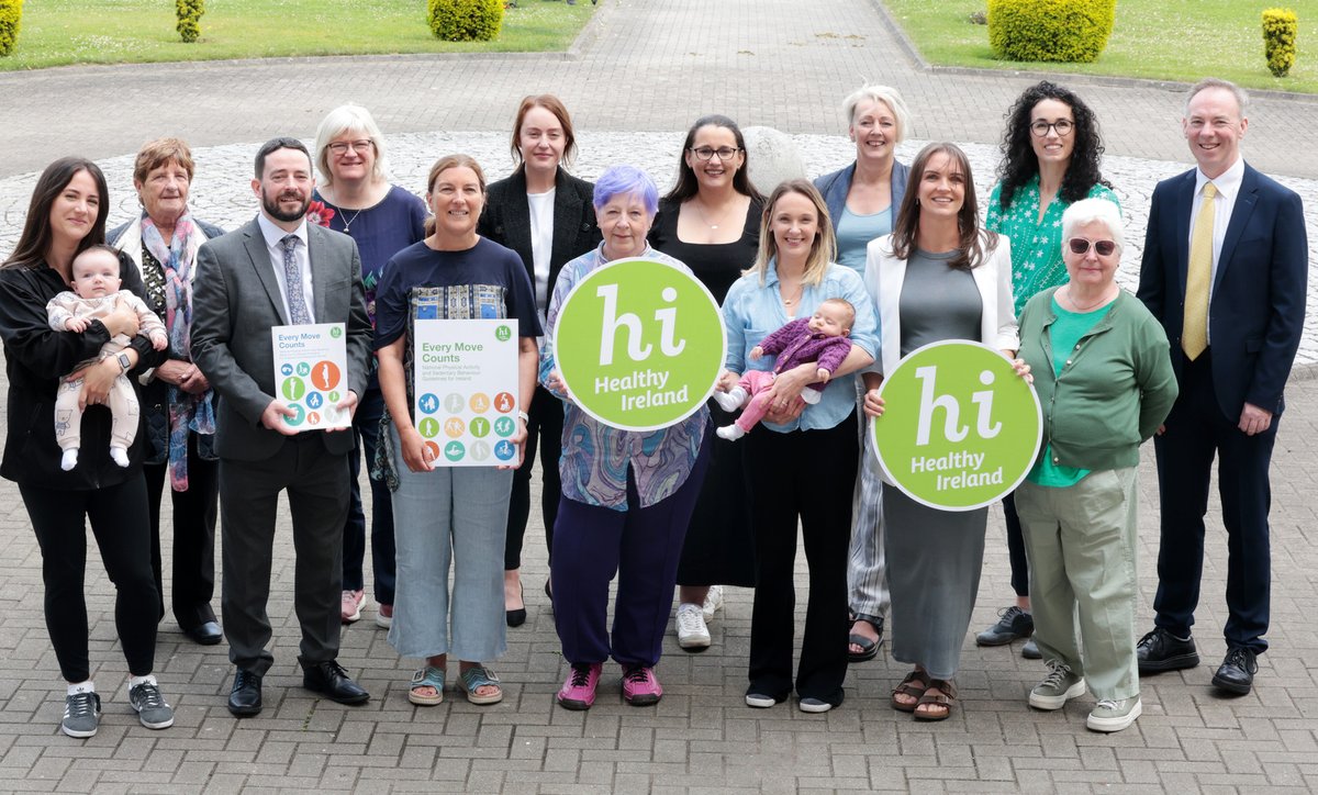 HSE Health & Wellbeing (@hsehealthw) on Twitter photo We are excited to announce the National Physical Activity Guidelines have been extended to include pregnant/postpartum women and those living with chronic conditions. Commissioned by <a href="/HealthyIreland/">HealthyIreland</a> and @HSE and led by <a href="/SETUIreland/">South East Technological University</a>, launched today bit.ly/3GgiDxV We are excited to announce the National Physical Activity Guidelines have been extended to include pregnant/postpartum women and those living with chronic conditions. Commissioned by <a href="/HealthyIreland/">HealthyIreland</a> and @HSE and led by <a href="/SETUIreland/">South East Technological University</a>, launched today bit.ly/3GgiDxV
