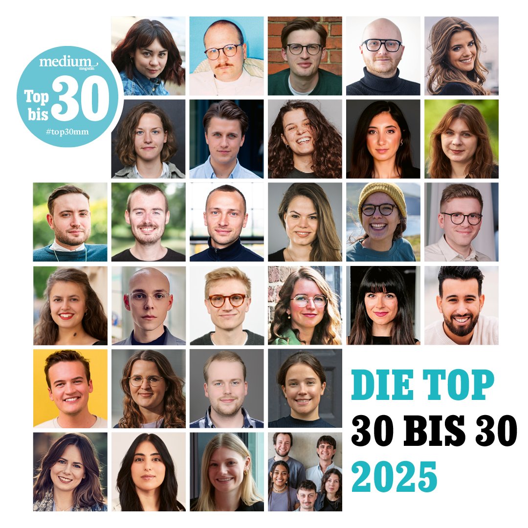 luk_bre's tweet image. Das @mediummagazin hat mich in diesem Jahr in die &quot;Top 30 bis 30&quot; gewählt. Ich freue mich sehr und danke allen, die mich unterstützen (in welcher Form auch immer). Glückwunsch zudem an die anderen Kolleginnen und Kollegen, die ebenfalls ausgezeichnet wurden. #top30mm