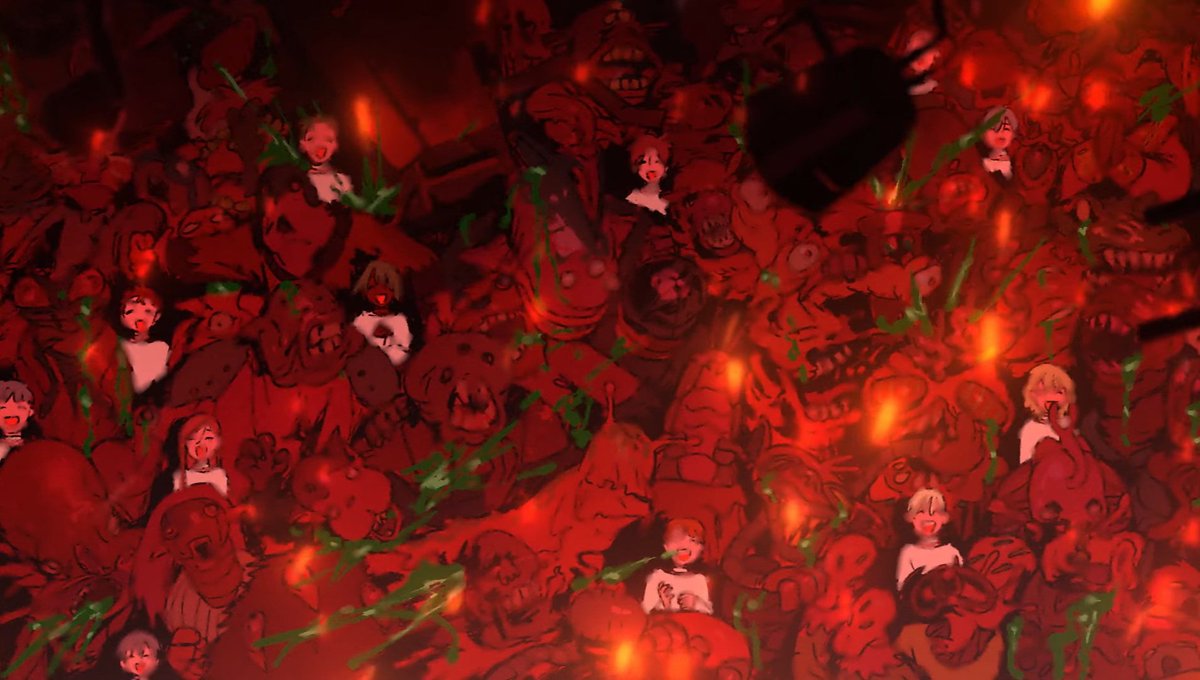 the segyein being afraid while the human children cheer is poetic justice lowkey lmao