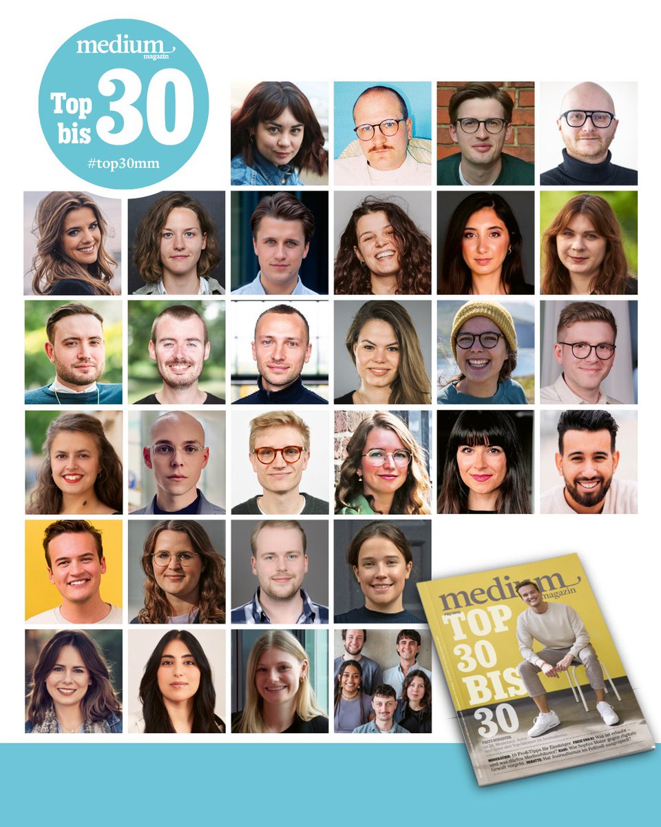 Sara Wess (@sarawess_) on Twitter photo Das <a href="/mediummagazin/">medium magazin</a> zählt mich dieses Jahr zu den Top 30 bis 30 im deutschen Journalismus. Ich freue mich! #top30mm Das <a href="/mediummagazin/">medium magazin</a> zählt mich dieses Jahr zu den Top 30 bis 30 im deutschen Journalismus. Ich freue mich! #top30mm