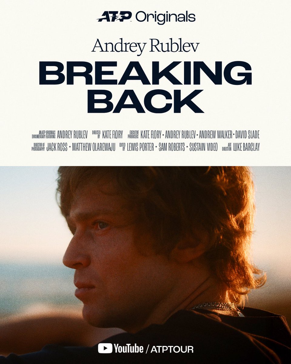 Breaking Back: A raw, honest look at the man behind the racquet.

Coming soon to a big screen near you 🎬
 
#ATPOriginals