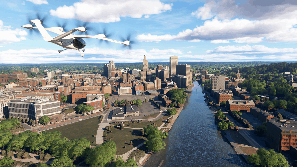MSFSofficial's tweet image. Explore the Northeastern United States with our brand new city update! FREE to all owners of MSFS 2020 and MSFS 2024. 🗽
Download City Update 11 now! 🏙️
🔗flightsimulator.com/city-update-11/