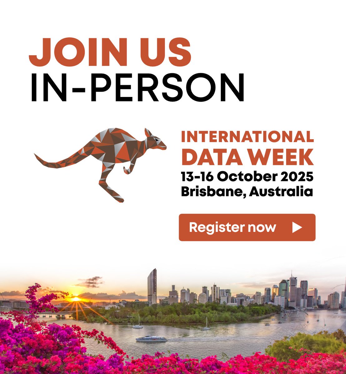 ISC_WDS's tweet image. Connect face-to-face with the global data and research community. Collaborate, share insights, and explore what’s next—live and on site.

We can’t wait to see you there 
👉 idw2025.org/registration/

#DataPositiveChange #SciDataCon25 #RDAPlenary