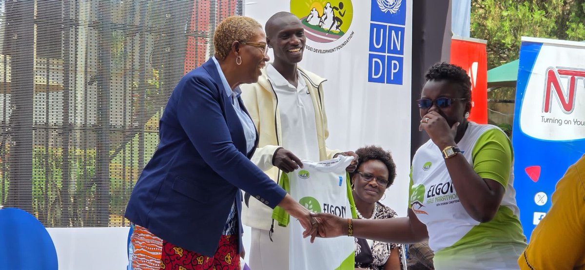 Today marks the launch of the 3rd #ElgonHalfMarathon, rallying us all to:

🌱 Protect our environment
📈 Champion sustainable and inclusive development
♀️ Stand against gender-based violence

Join us  in Mbale on 1st November.
