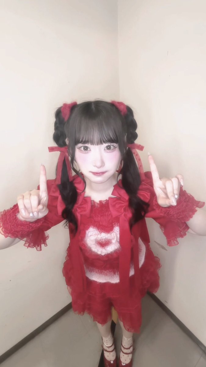 かわいいツインテールでTiktokとったよ🎀 高め三つ編みツインテール