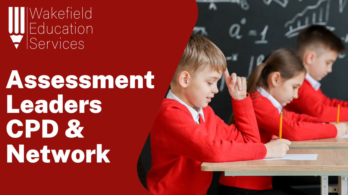 Wakefield_ES's tweet image. There's still time to book your place on our Assessment Leaders CPD & Network taking place on Thursday, 10th July at Chesneys Centre!🌟
Join us to discuss current practices and processes around statutory and non-statutory assessment.
educationservices.wakefield.gov.uk/Training/Event…
#HereForSchools