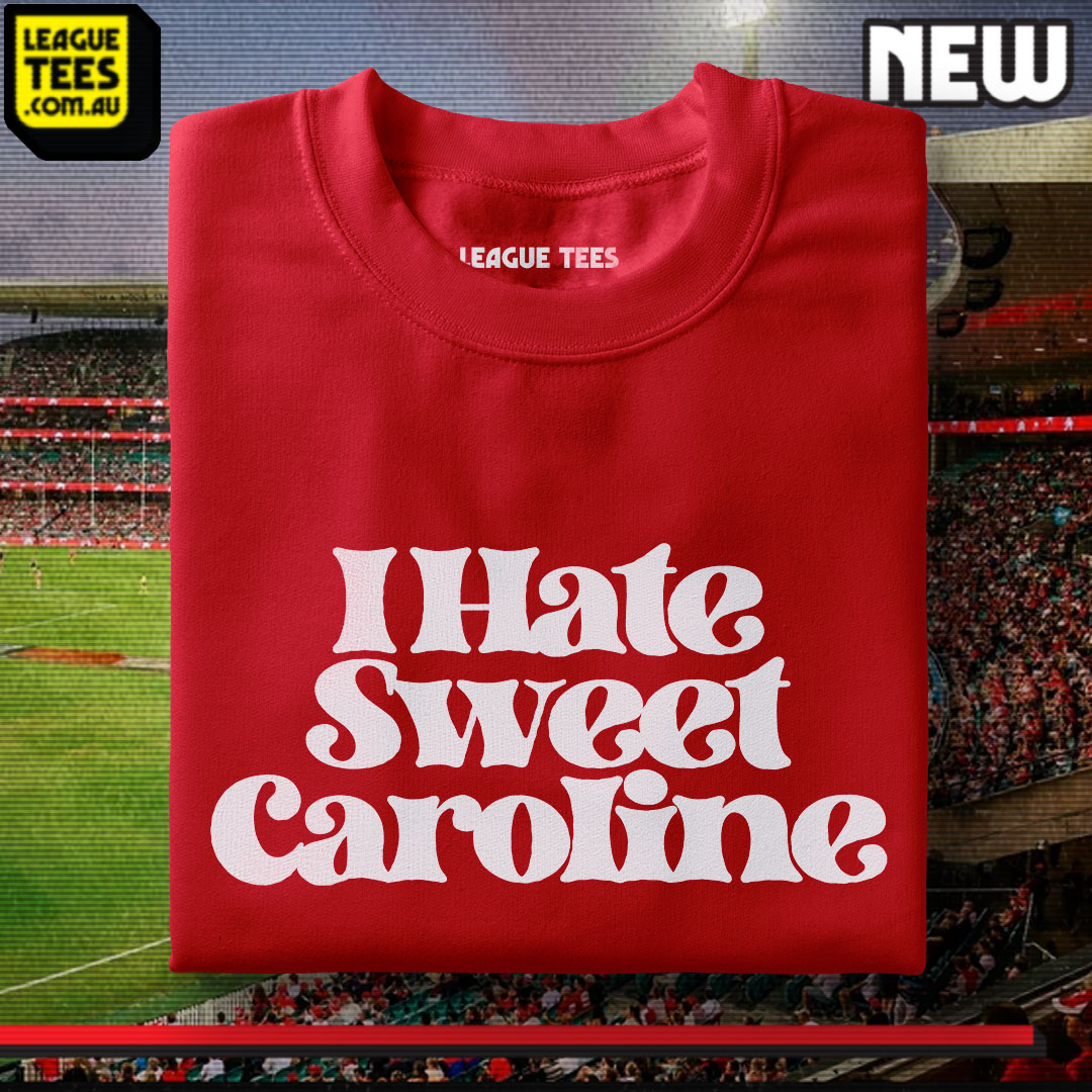 We just released this in red and white:
leaguetees.com.au/product/i-hate…