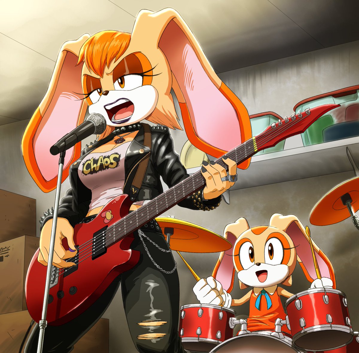 Baierworks (@baierworks) on Twitter photo I participated in an art trade "Secret Santa" with the folks over at Vivid. Get a random person, and draw what they put in as their request. I got <a href="/LARDcomics/">LARD Comics</a>.
He requested Vanilla the Rabbit, or anyone from his comic Garage Band.
Reading this gave me the idea to draw Vanilla I participated in an art trade "Secret Santa" with the folks over at Vivid. Get a random person, and draw what they put in as their request. I got <a href="/LARDcomics/">LARD Comics</a>.
He requested Vanilla the Rabbit, or anyone from his comic Garage Band.
Reading this gave me the idea to draw Vanilla