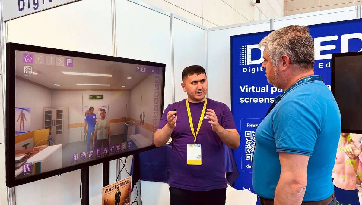 dimedus's tweet photo. Day 2 was fantastic — thank you for the energy and curiosity!
Let’s make the most of June 27 together — boost your clinical skills and discover how learning can be both effective and enjoyable.
#SESAM2025 #Valencia2025 #MedicalSimulation #VRinMedicine #CPRTraining #DIMEDUS https://t.co/YiGxKTawSF