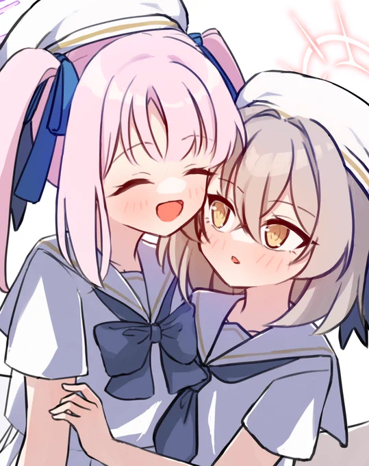 #ブルアカ トリニティ初等部の姫×王子様ポジなミカナギ(大妄想)