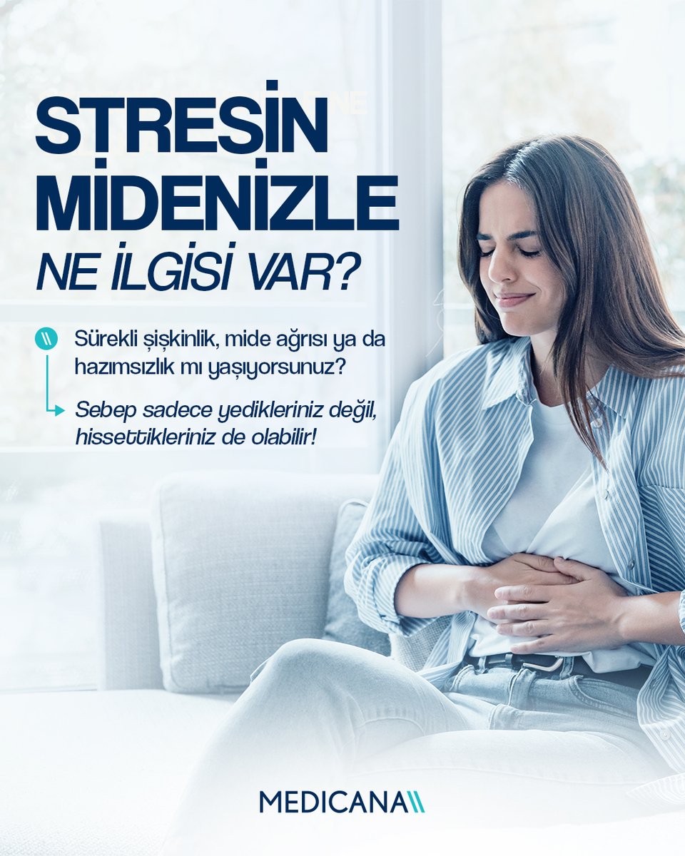 Mide şikayetlerinizin altında sadece fiziksel değil, psikolojik nedenler de olabilir.
Yoğun stres, kaygı, bastırılmış duygular ve zihinsel yorgunluk; mide ağrısı, şişkinlik, bulantı ve hazımsızlık gibi sorunları tetikleyebilir.🌸

Bazen yapılan tüm testler normal çıkarken,