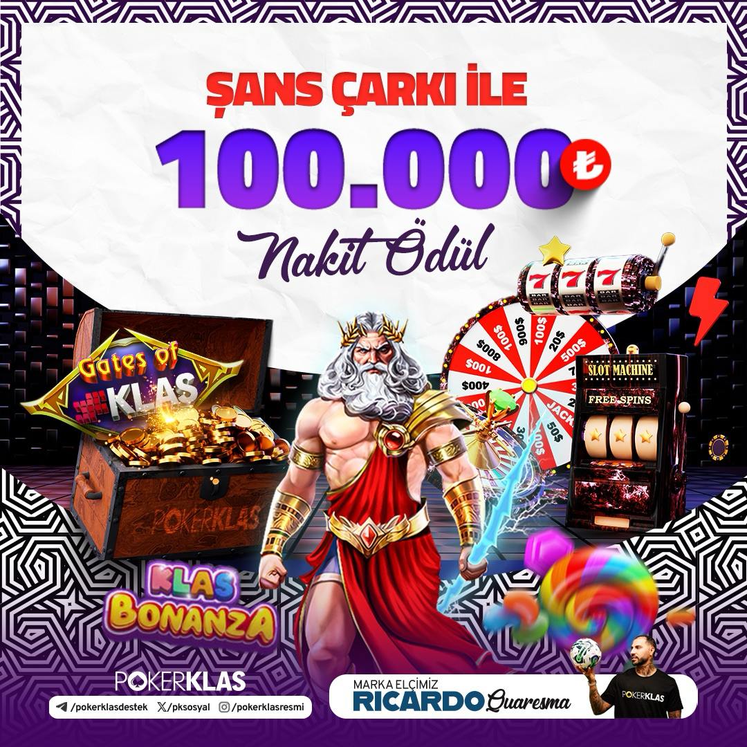 🎲POKERKLAS'TA ŞANS ÇARKINI ÇEVİR, KAZANCI YÜKSELT!

🎰 Slot mu? 🔥
⚽️ Spor mu? 🔥

💵Yoksa direkt 100.000 TL nakit mi?

🚀 Hepsi şans çarkında gizli!

✔️ Her yatırımında çarkı çevir! kazanmaya devam et!

💎 Çark döner, şans güler, ödüller senin olur!

🔑  klstr.pro/pksocial