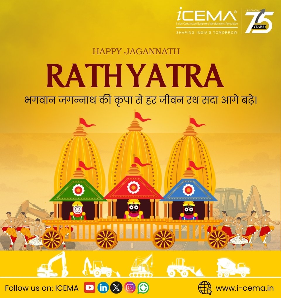 On this sacred journey of faith, may Lord Jagannath bless all with peace, prosperity, and protection. #RathYatra2025