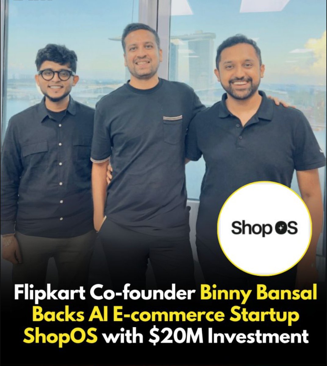 🚨 <a href="/shoposai/">ShopOS</a> raises $20M led by 3STATE Ventures.

The AI-native OS replaces manual e-commerce workflows with autonomous agents.

📍 Born in India 🇮🇳 Building for the world. Now hiring top tech talent.

<a href="/binnybansal/">binnybansal</a> <a href="/ajaypv4/">Ajay Ponna Venkatesh</a> <a href="/5aitec/">Sai Krishna V K ᯅ</a> 

inc42.com/buzz/scapic-fo…
