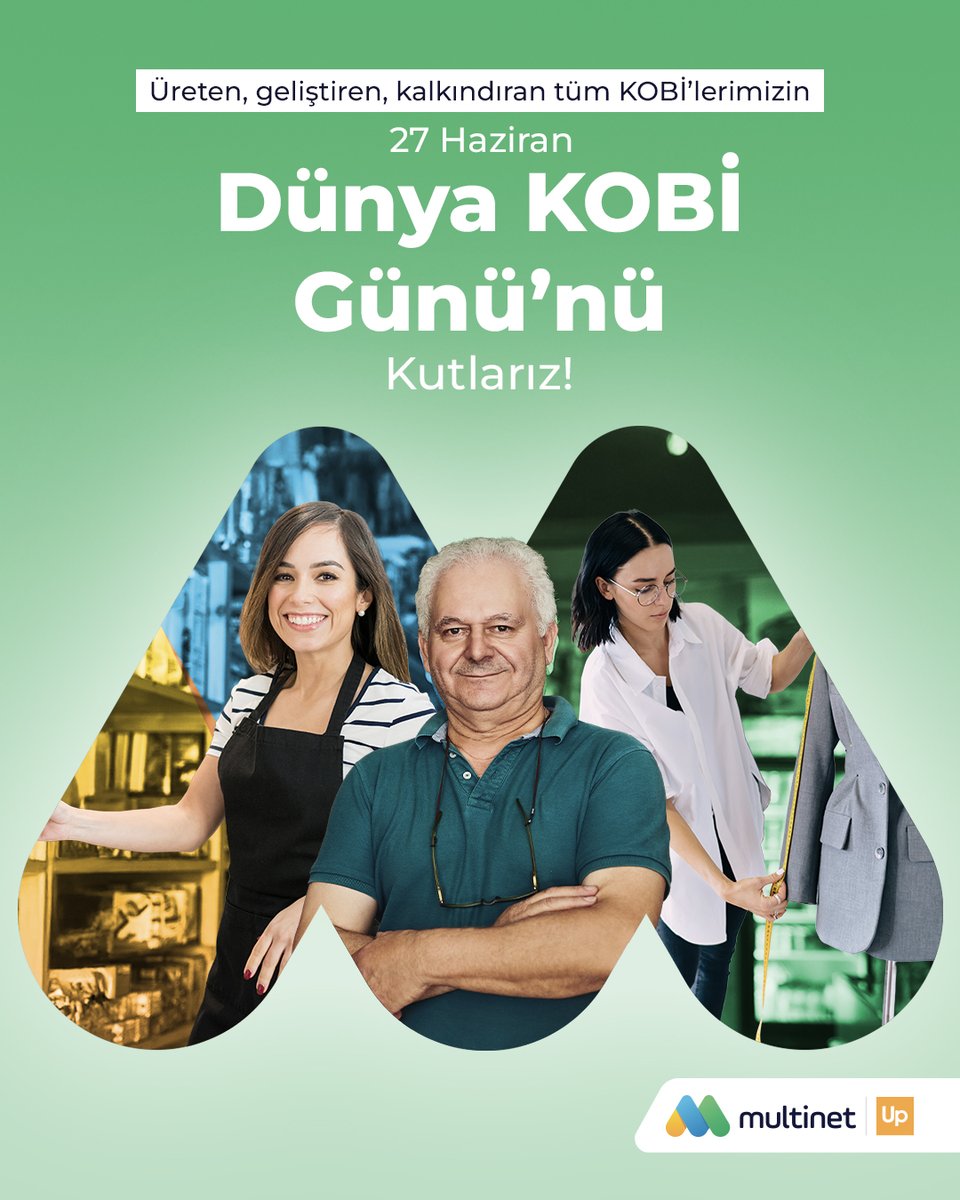 multinetcomtr's tweet photo. İstihdamda, üretimde, büyümede…
Her adımda KOBİ’ler var!
Ekonomimize güç katan tüm işletmelerimizin 27 Haziran #DünyaKOBİGünü kutlu olsun!
#MultinetUp #KOBİ https://t.co/PUKQVtHfQU