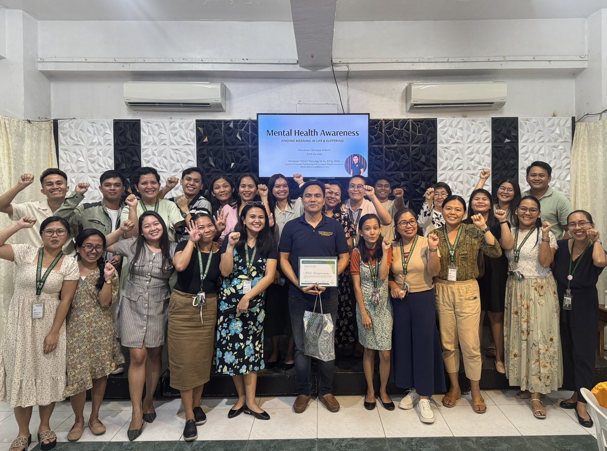 Thank you, Mandaue Christian School, for having me as the speaker for your MCSI Pre-Service Training for Educators. Big thanks also to Quipper for sponsoring the event. 

Padayon! 💚

#workingabby #callofduty #gemeinschaftsgefühl