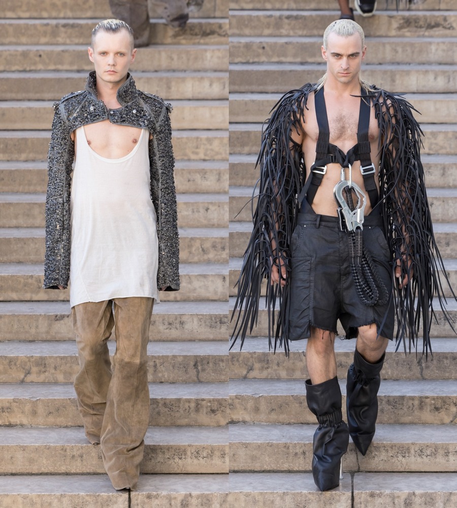 FashionPressJP's tweet photo. リック・オウエンス(Rick Owens) 2026年春夏コレクション - https://t.co/rwP2SYMKLR https://t.co/2ELIVXqHSZ