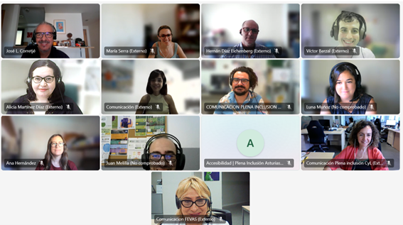 📢Hoy nos hemos vuelto a encontrar en la Red de Comunicación de Plena inclusión quienes nos dedicamos a difundir el trabajo del movimiento asociativo.
🎙️Hablamos del Plan Estratégico, de la campaña #ConVozPropia y de otras acciones de sensibilización e incidencia vinculadas a las