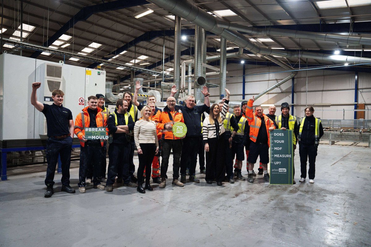 🪵 WE’RE HIRING — MDF MACHINIST
📍 New Holland, North Lincolnshire
🕕 Mon–Fri, 6am–2pm

Join the Arbor Edge team and help shape products trusted across the UK.

👉 Apply now: tinyurl.com/4m6zzcxv
📩 recruitment@arborforestproducts.co.uk