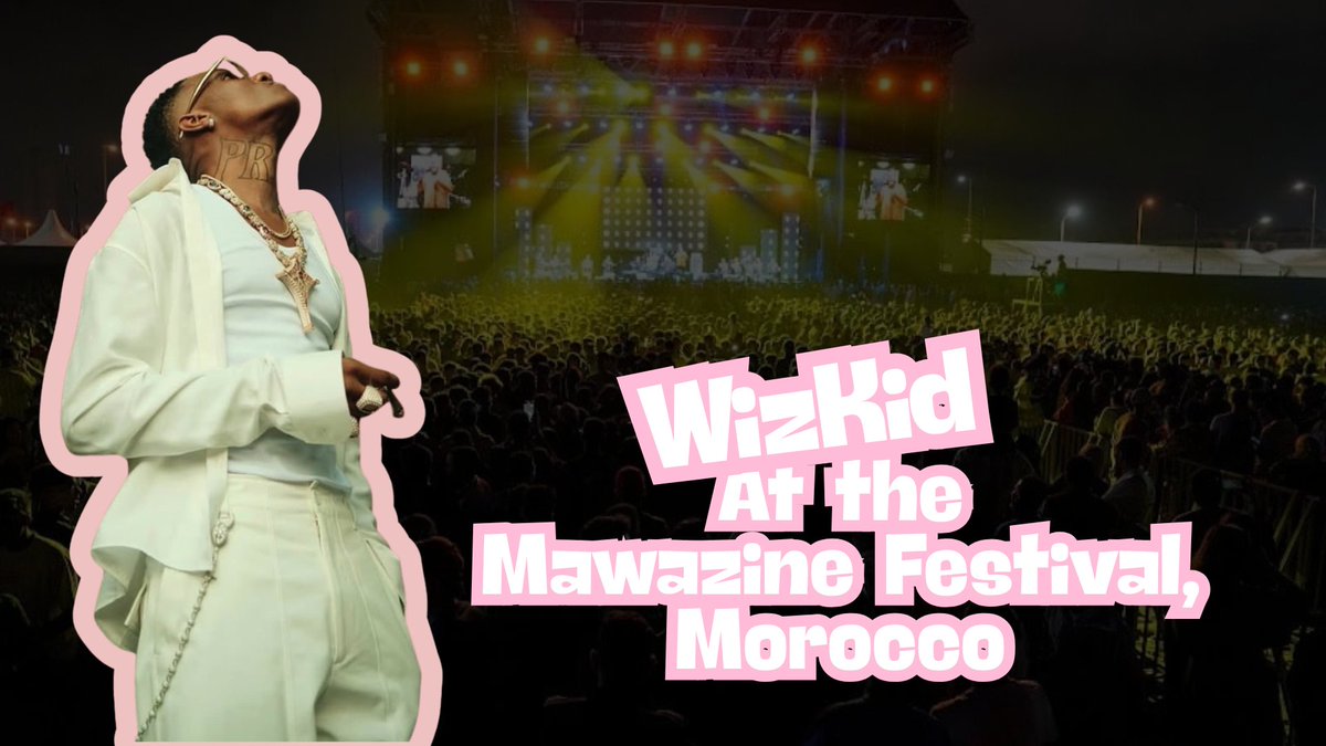 chartsafrica's tweet photo. Starboy Shuts Down Mawazine: Wizkid’s Unforgettable Night in Rabat | Cha... https://t.co/DUn9LqTak5 via @YouTube https://t.co/rClpePtjUC