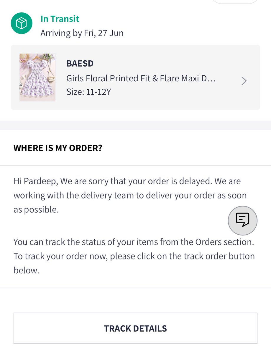 Grewal777's tweet photo. @myntra why this package got delayed? I already in touch with you since morning about this order and told you the importance of this package. Despite all that it got delayed. Can you refund my precious time? #shame_on_myntra #bycott_myntra #ConsumerProtection @jagograhakjago https://t.co/guqJIAug2d
