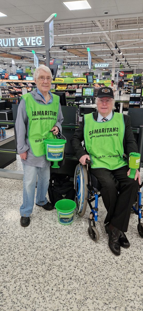 Asda Pilsworth are supporting Samaritans, Bury.  Samaritans is a registered charity aimed at providing emotional support to anyone in emotional distress, struggling to cope or at risk of suicide. If you are  instore today please stop for a chat or show your support. Thank you.