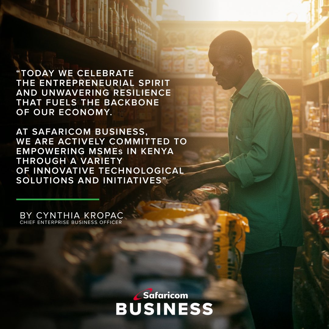 Happy World MSME Day! #SafaricomBusiness